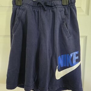 Nike Youth Large Navy Blue Shorts EUC